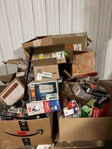 HUGE LOT Misc Goods - GREAT FOR RESELLERS - Cabinets, Tools, Sinks Faucets, Plumbing, Shower, Lights, Lighting Etc..