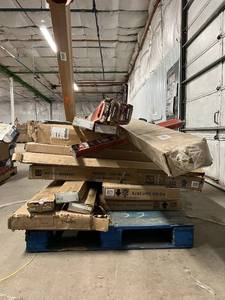HUGE LOT Misc Goods - GREAT FOR RESELLERS - Cabinets, Tools, Sinks Faucets, Plumbing, Shower, Lights, Lighting Etc..