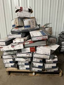 HUGE LOT Misc Goods - GREAT FOR RESELLERS - Cabinets, Tools, Sinks Faucets, Plumbing, Shower, Lights, Lighting Etc..