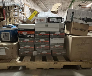 HUGE LOT Misc Goods - GREAT FOR RESELLERS - Cabinets, Tools, Sinks Faucets, Plumbing, Shower, Lights, Lighting Etc..