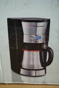 Hamilton Beach 10 Cup Programmable Thermal Carafe Coffee Maker