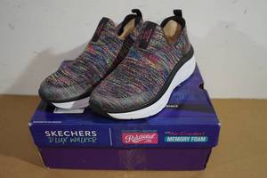 Skechers DLux Walker Memory Foam Shoes - Womens 7