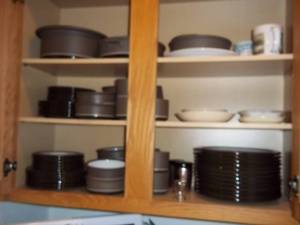 lot 53 image: Cabinet full of Arita Genesis Brown...