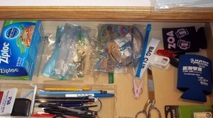 lot 64 image: Drawer of Supplies, Includes Magnif...
