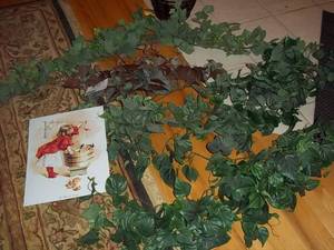 lot 74 image: Large Artificial Tree 49, and Bunc...