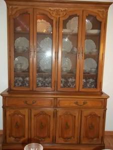 lot 5 image: Thomasville Large Vintage Lighted H...