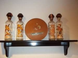 lot 141 image: liquor Decanters