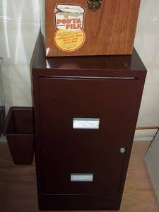 lot 144 image: File Cabinet and Porta File