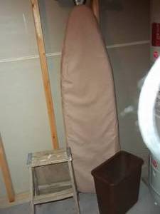 lot 147 image: Small Step Ladder and Ironing Board
