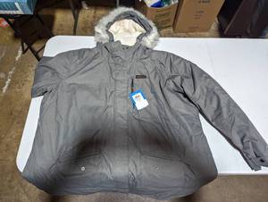Columbia Grey Winter Coat 3X - Ther...