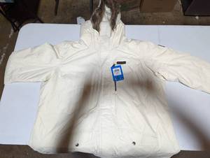 Columbia Cream Winter Coat 2X - The...