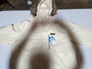 Columbia Cream Winter Coat 2X - The...