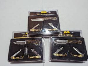 3 X Uncle Henry 3PC Fixed Gift Set...