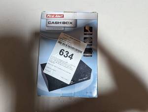 First Alert Cash Box...