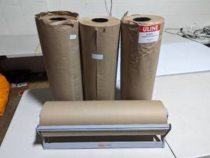 3 New Rolls and 1 half roll of Ulin...