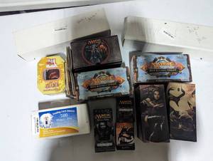 Magic The Gathering and Naruto Card...