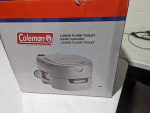 Coleman Large Flush Camping Toilet ...