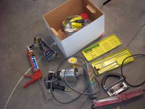 lot 65 image: Montgomery Ward pneumatic hand held...