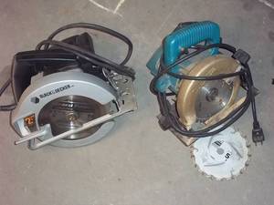 lot 81 image: (1) Makita and (1) Black and Decker...