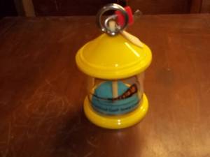 lot 317 image: Vintage patriotic coin savings bank...