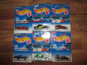 lot 117 image: Lot (6) Hot Wheels Collectible Die ...