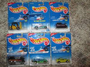 lot 109 image: Lot (6) Hot Wheels Collectible Die ...
