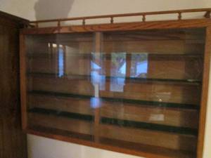 lot 226 image: Very sturdy Wood Encased Wall Hangi...