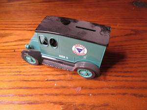 lot 255 image: Heavy Duty Die cast Replica bank wi...