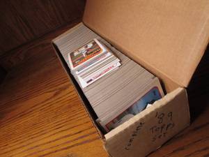 lot 408 image: Unsealed Card Box with Collectible ...