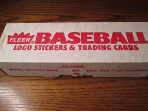lot 414 image: Brand New, Fleer Factory Sealed C...