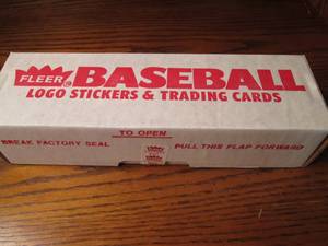 lot 419 image: Brand New, Fleer Factory Sealed C...