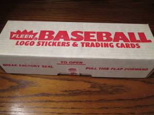 lot 421 image: Brand New, Fleer Factory Sealed C...