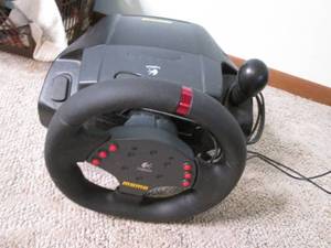 lot 514 image: Logitech Momo Racing steering wheel...