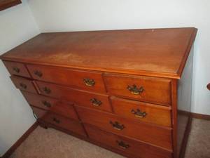 lot 532 image: (10) Drawer solid wood vintage mid ...