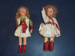 lot 369 image: Vintage doll...