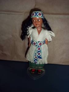 lot 371 image: Vintage doll...