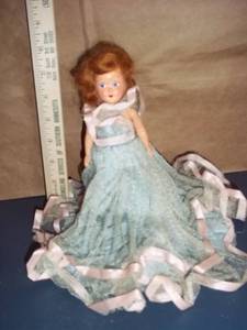 lot 380 image: Vintage doll...