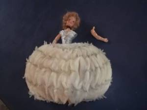 lot 382 image: Vintage doll...