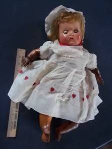 lot 386 image: Vintage doll...