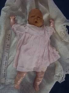 lot 387 image: Vintage doll...