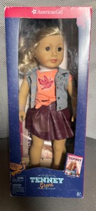lot 90 image: New American Doll Tenney Grant 18 Doll & Book