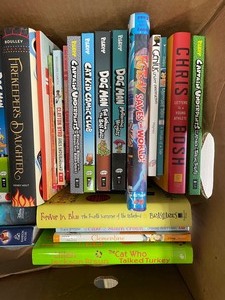 lot 97 image: Box of New Hardcover Books
