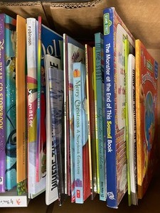 lot 41 image: Box of NEW Childrens Books