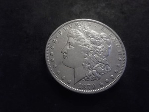 1879 O Morgan Silver Dollar