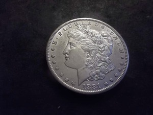 1881 CC Morgan Silver Dollar
