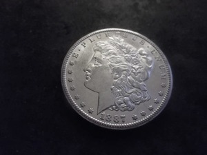 1887 S Morgan Silver Dollar
