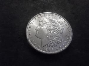 1896 Morgan Silver Dollar