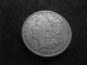 1921 S Morgan Silver Dollar