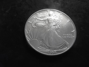 1994 Silver Eagle Dollar 1 Oz. 99.9 Fine Silver MS From Unc Roll