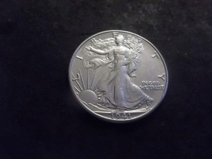 1941 D Walking Librty Half Dollar MS